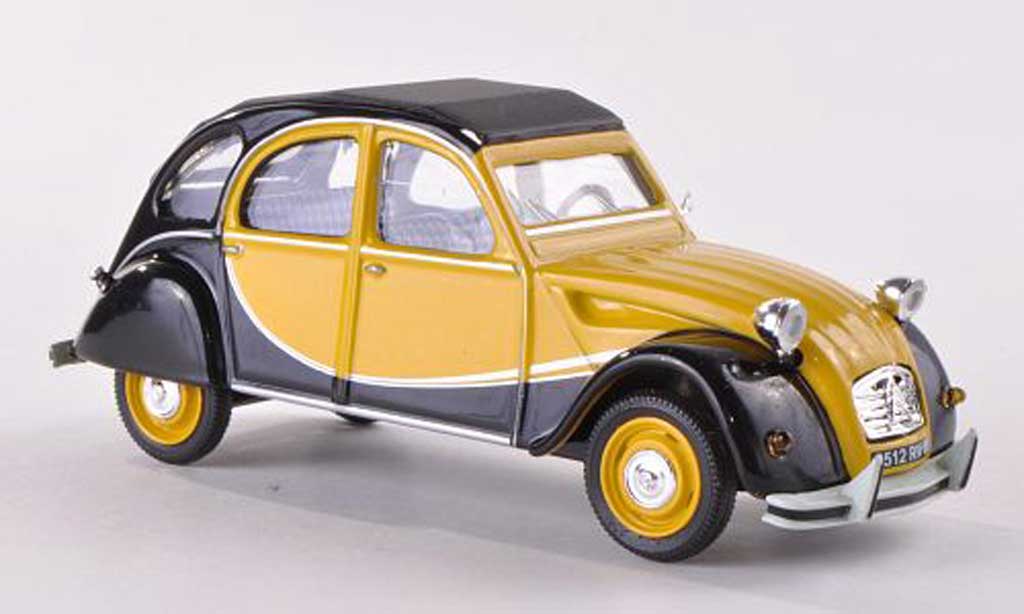 Citroen 2CV V6 1/43 Vitesse V6 Charleston yellow/black 1982 diecast model cars