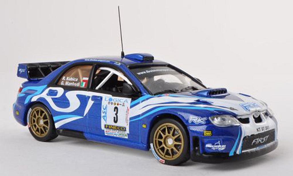 Subaru Impreza WRC 1/43 Vitesse WRC 07 No.3 First Motorsport Ronde Gomitolo di Lana 2012 R.Kubica/G.Manfredi diecast model cars