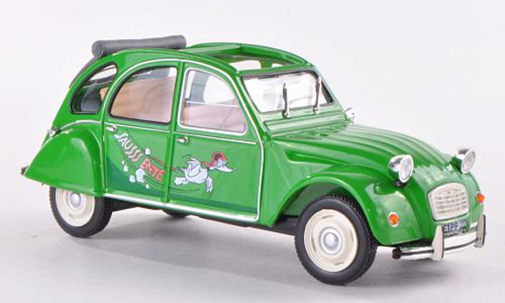 Citroen 2CV 1/43 WhiteBox Sausss Ente 1987 diecast model cars