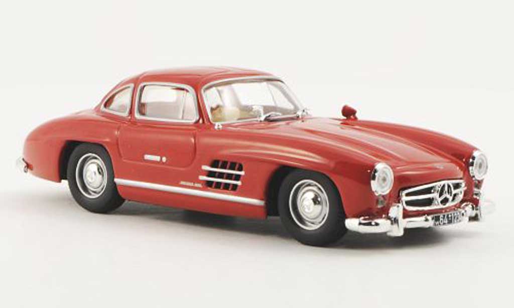 Mercedes 300 SL 1/43 WhiteBox SL (W198) red 1954 diecast model cars