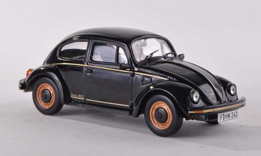 Volkswagen Coccinelle 1/43 WhiteBox Special Bug black 1983 diecast model cars