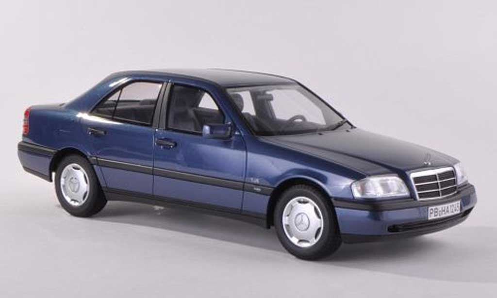 Mercedes Classe C 1/43 BoS Models C220 (W202) blue limitee edition 1.000 1995 diecast model cars