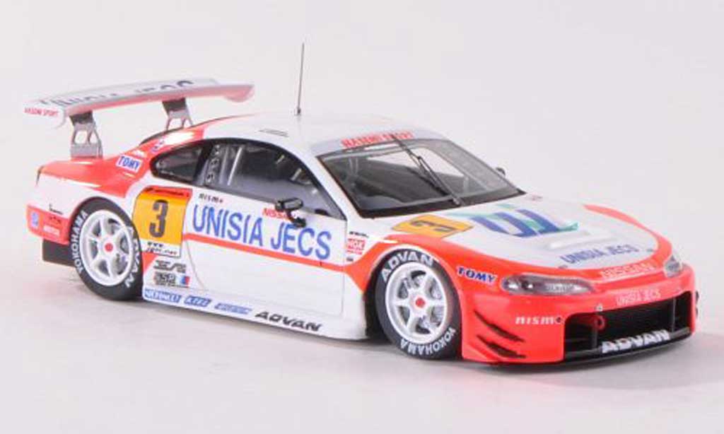 Nissan Silvia 1/43 Ebbro No.3 Unisia Jecs JGTC 2002 T.Yamano/M.Yanagida diecast model cars
