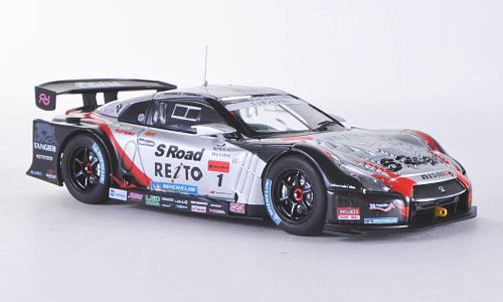 Nissan Skyline R35 1/43 Ebbro R35 GT-R No.1 S Road Reito Mola Super GT500 2012 Masataka Yanagida/Ronnie Quintarelli diecast model cars