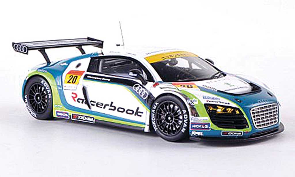 Audi R8 LMS 1/43 Ebbro LMS No.20 Hitotsuyama Racing Super GT300 2012 M.Kim/H.Noda diecast model cars