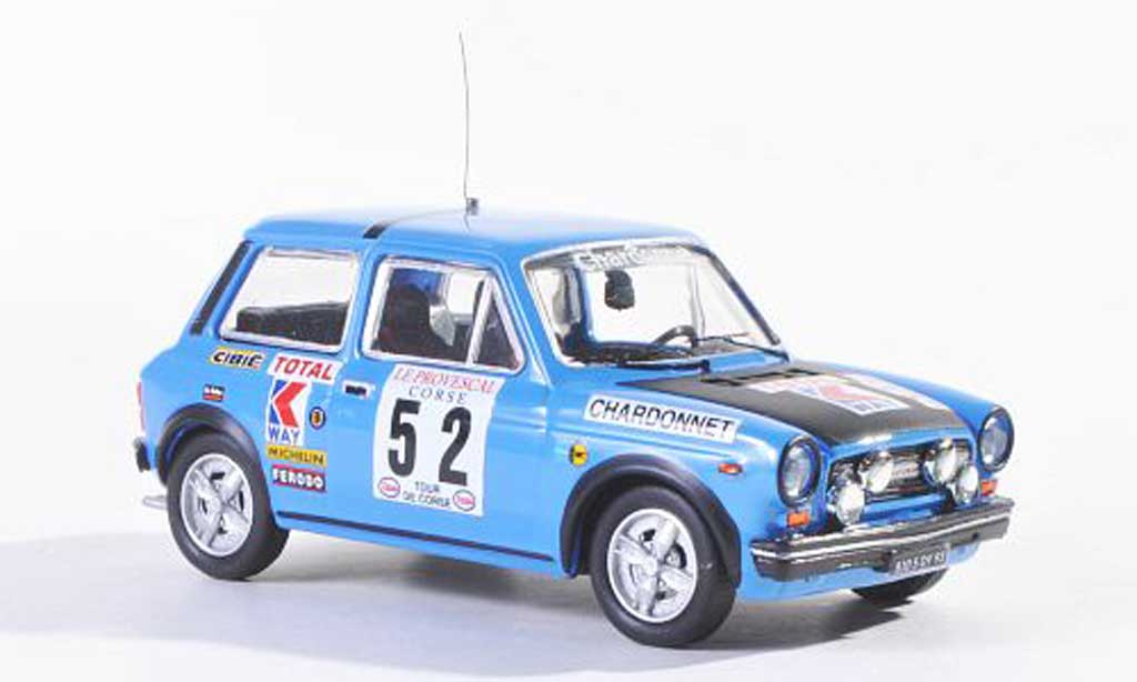 Autobianchi 1/43 Best Abarth No.52 Tour de Corse 1977 Pagani/Carlotti diecast model cars