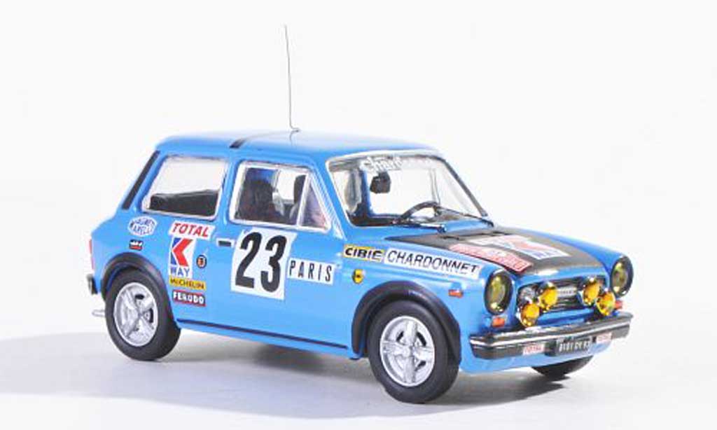 Autobianchi 1/43 Best Abarth No.23 Rally Monte Carlo 1978 Saby/Guegan diecast model cars