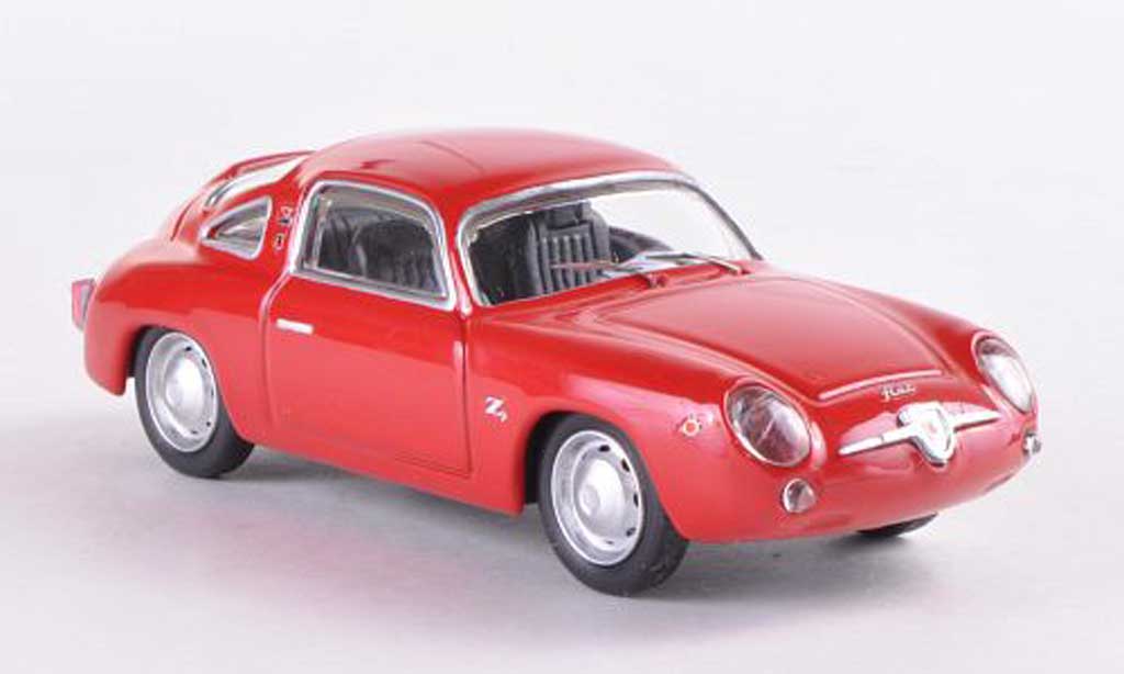 Fiat 750 1/43 Best Abarth Zagato red 1958 diecast model cars