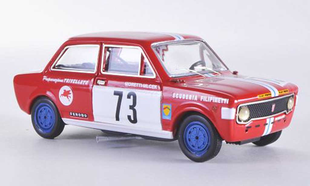 Fiat 128 1/43 Rio No.73 Scuderia Filippinetti Moretti / Micek Brunn 1970 diecast model cars