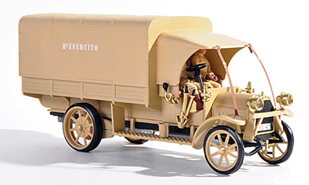 Fiat 18 1/43 Rio BL Italienische Armee Der Konig der Wuste + 2 Figuren 1919 diecast model cars