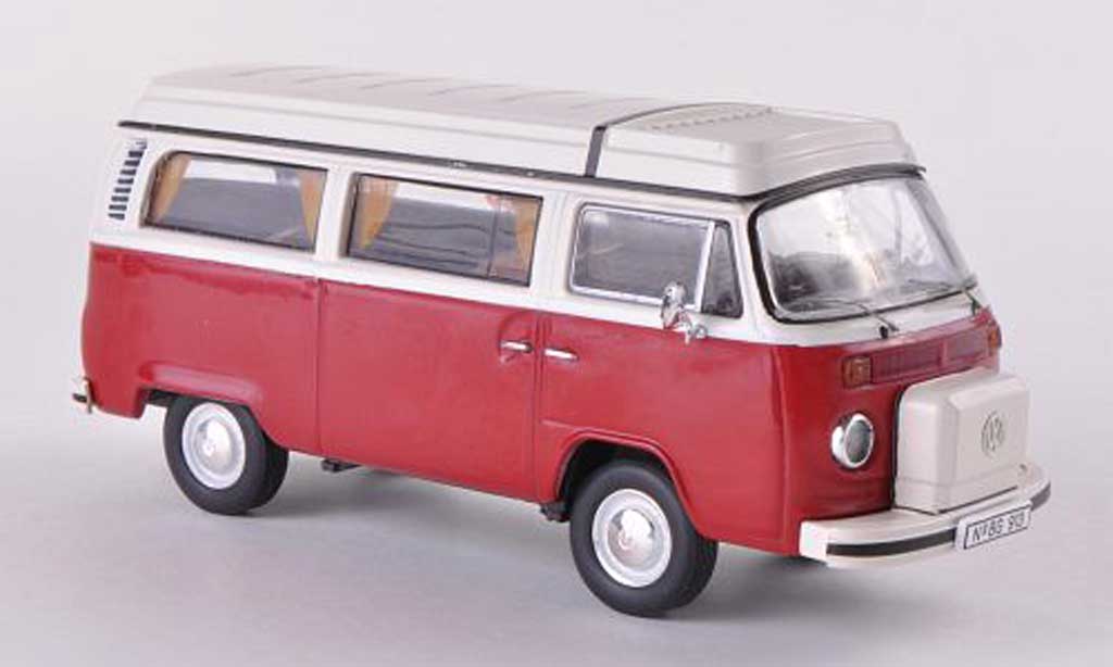 Volkswagen T2 B 1/43 Premium ClassiXXs B b Camping Westfalia red/beige diecast model cars