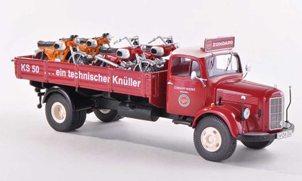 Mercedes L3500 1/43 Premium ClassiXXs Platform/ 4 Zundapp KS Zundapp diecast model cars
