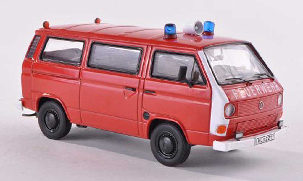 Volkswagen T3 1/43 Premium ClassiXXs bus pompiers diecast model cars