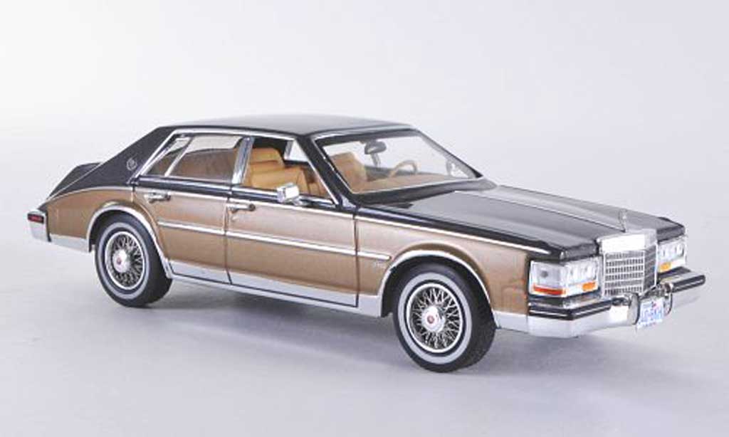 Cadillac Seville 1980 1/43 Premium X 1980 MKII Elegante grey/gold Sondermodell limitierte Auflage 750 Stuck diecast model cars