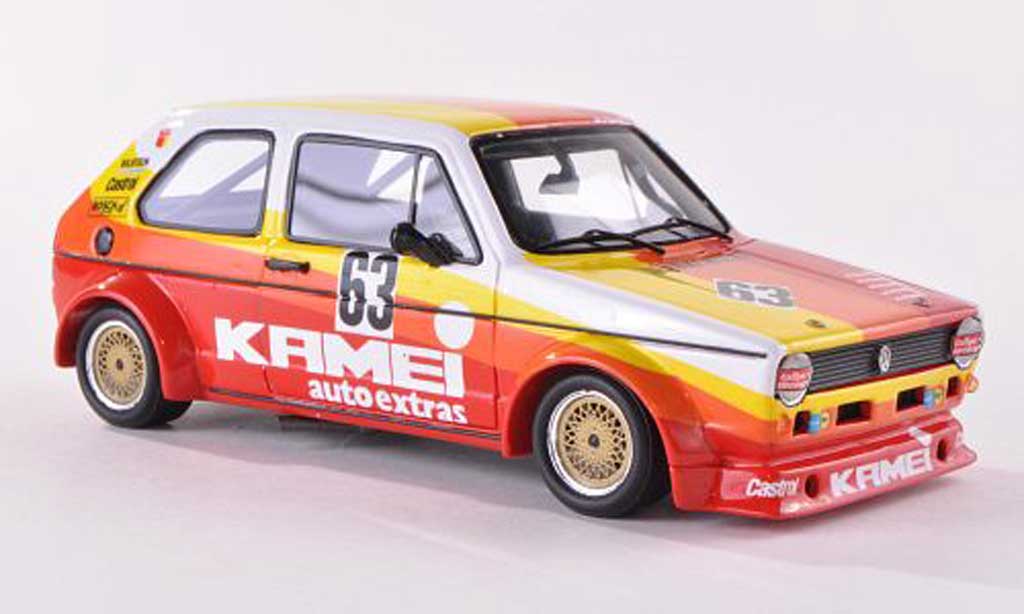 Volkswagen Golf I 1/43 Spark I MK1 Gr.2 No.63 Kamei 1000km Nurburgring 1977 B.Renneisen/W.Wolf diecast model cars