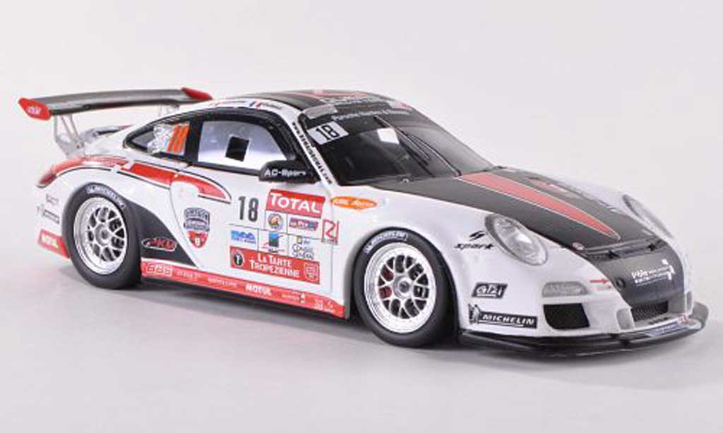 Porsche 997 GT3 RS 1/43 Spark GT3 RS 2012 No.18 Dumas Rally Team Rally du Var R.Dumas/J.N.Vesperini diecast model cars