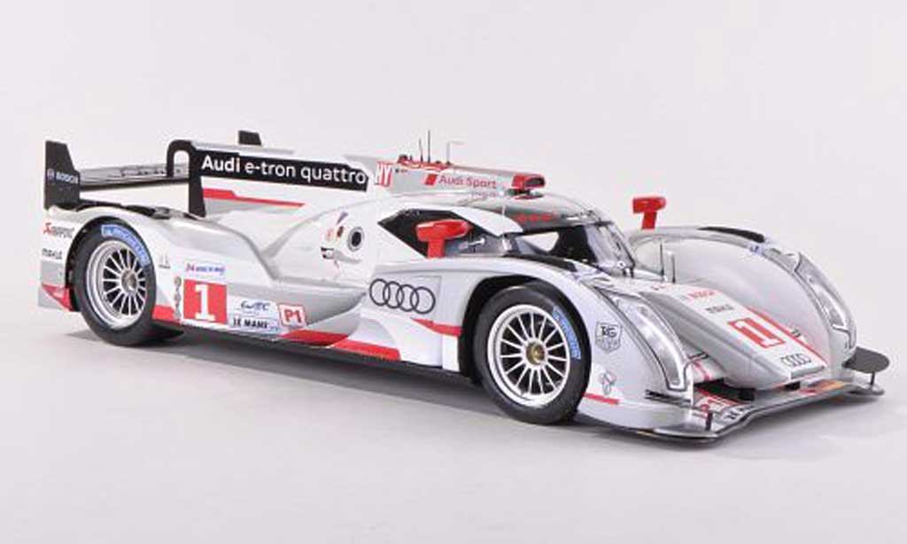 Audi R18 1/43 Spark e-tron quattro No.1 Sport Team Joest 24h Le Mans 2012 M.Faessler/A.Lotterer/B.Treluyer diecast model cars