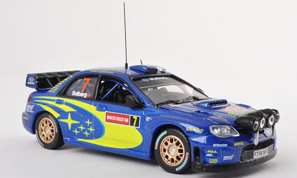 Subaru Impreza WRC 1/43 Vitesse WRC 07 No.7 Rally Wales 2007 P.Solberg/P.Mills diecast model cars