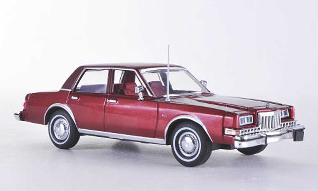Dodge Diplomat 1/43 American Heritage Models red/red 1985 diecast model cars
