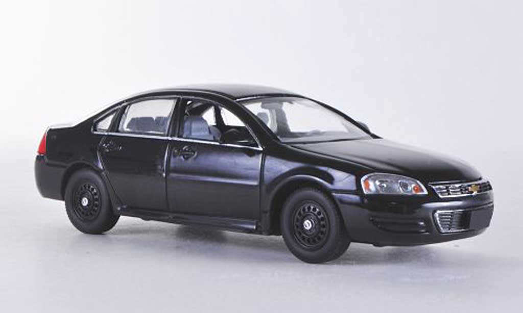 Chevrolet Impala 2011 1/43 First Response 2011 black mit Police-Zubehor diecast model cars
