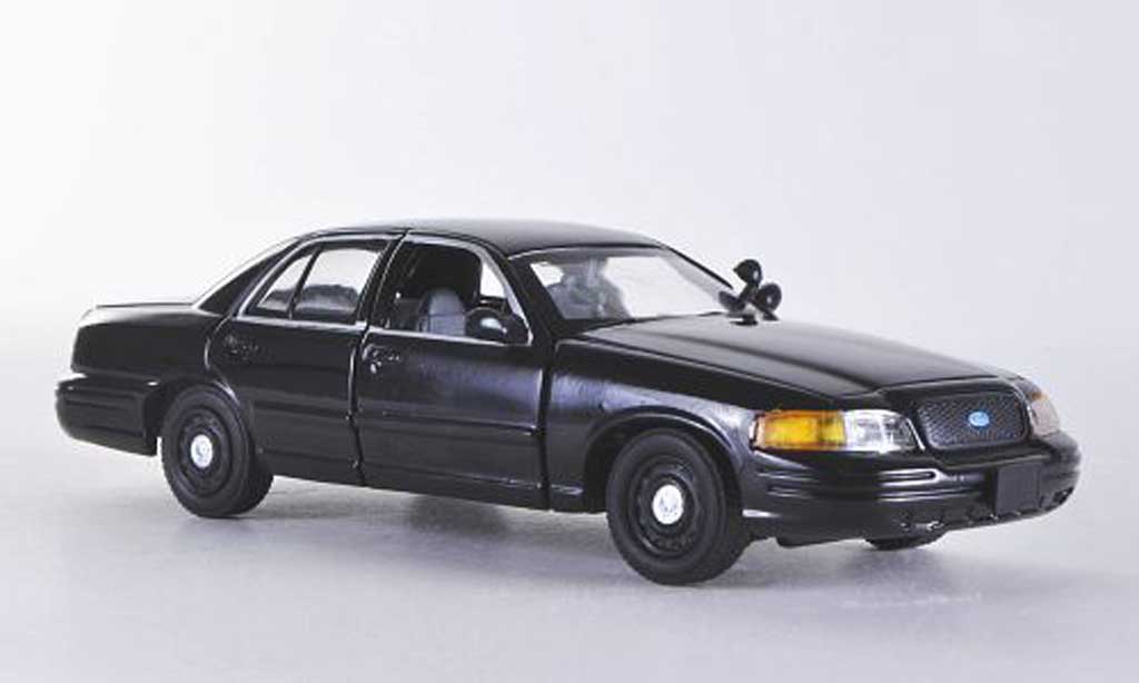 Ford Crown 1/43 First Response Victoria black mit Police-Zubehor diecast model cars