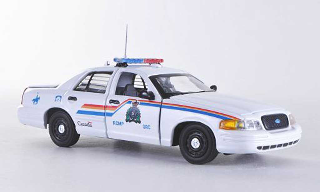 Ford Crown 1/43 First Response Victoria RCMP - Royal Canadian Mounted Police white Police (CAN) diecast model cars