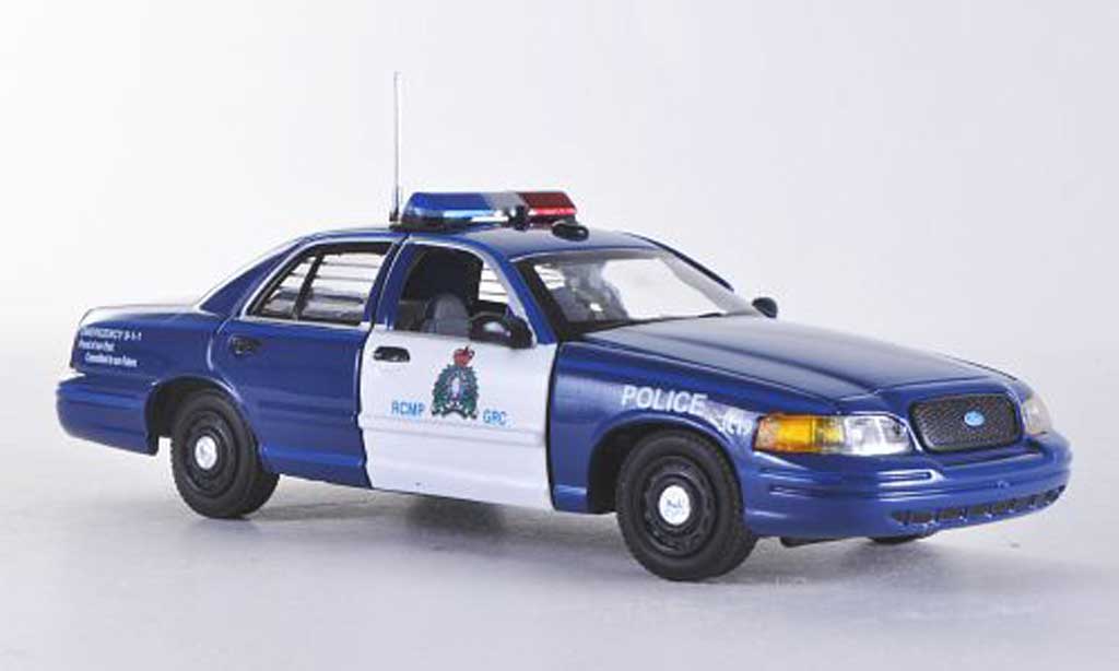 Ford Crown 1/43 First Response Victoria RCMP - Royal Cnadian Mounted Police blue/white Police (CAN) diecast model cars