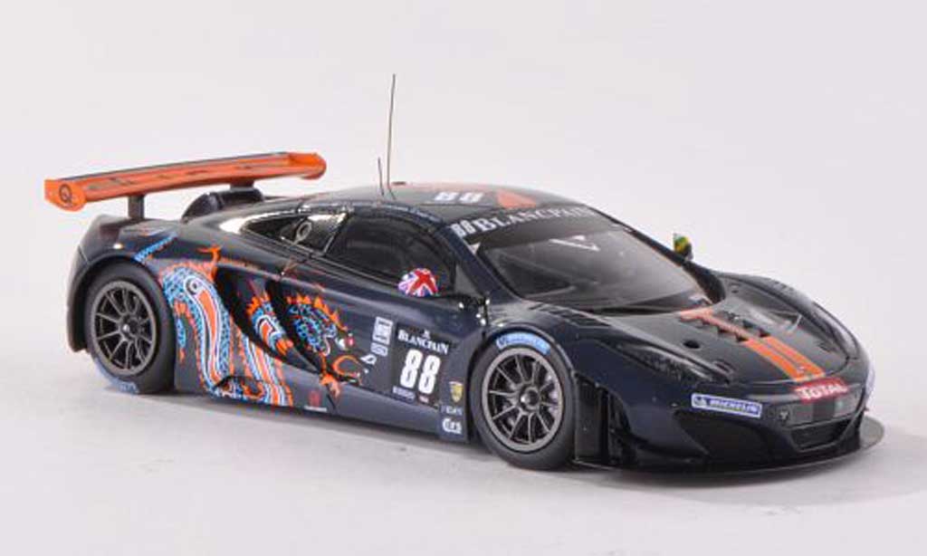 McLaren MP4-12C 1/43 TrueScale Miniatures GT3 No.88 Von Ryan Racing 24h Spa 2012 R.Barff/C.Goodwin/A.Parente/R.Wills diecast model cars