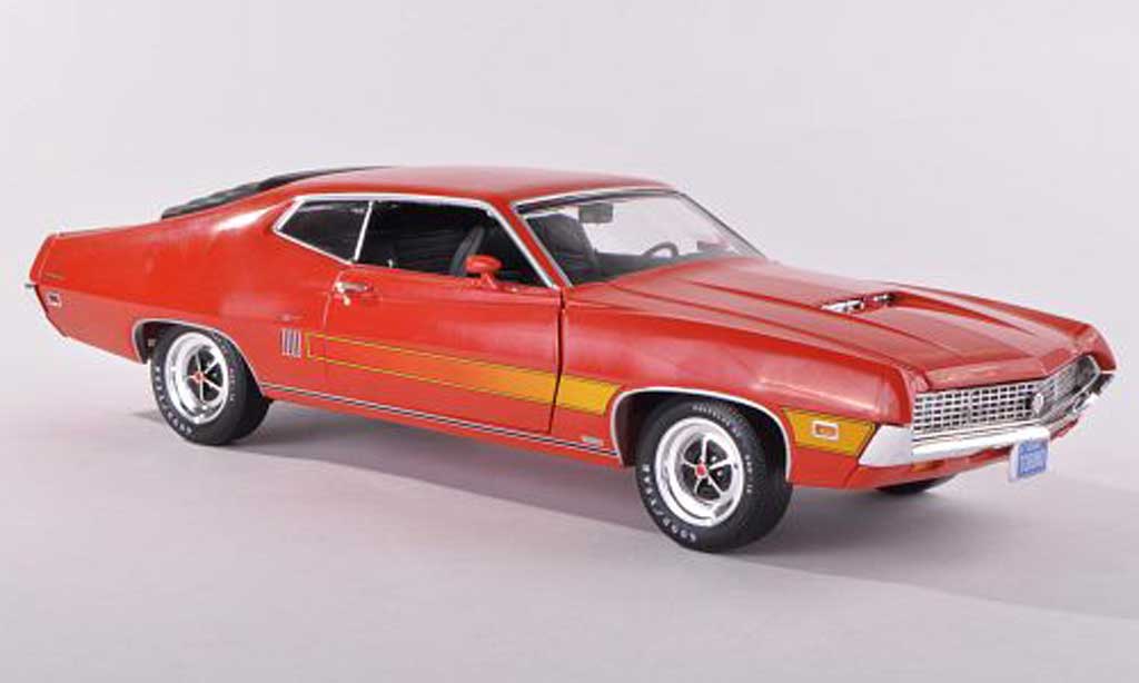 Ford Gran Torino 1/43 Ertl GT red-l 1970 diecast model cars
