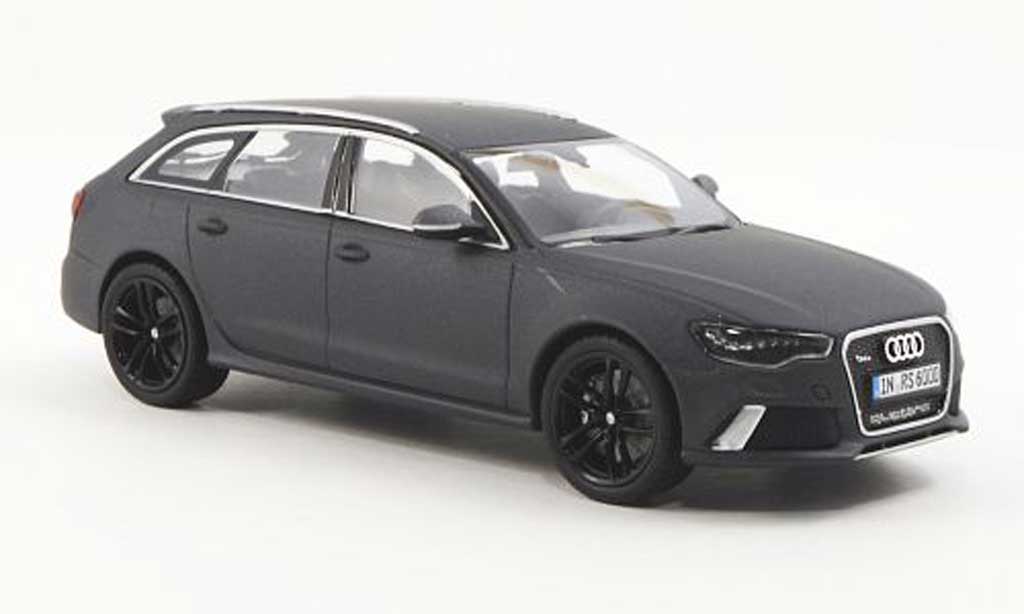 Audi RS6 1/43 Minichamps Avant (Typ C7) grey 2012 diecast model cars