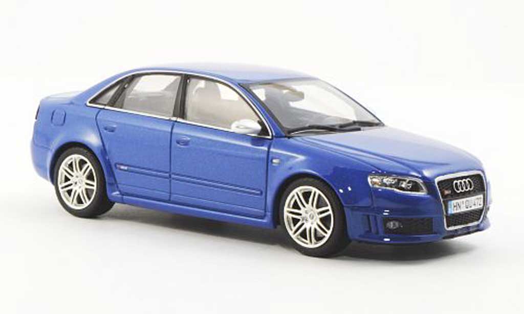 Audi RS4 1/43 Minichamps (Typ B7) blue 2006 diecast model cars