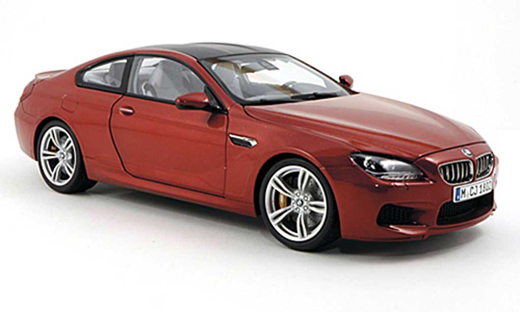 Bmw M6 F13 1/18 Paragon F13 orange/carbon 2012 diecast model cars