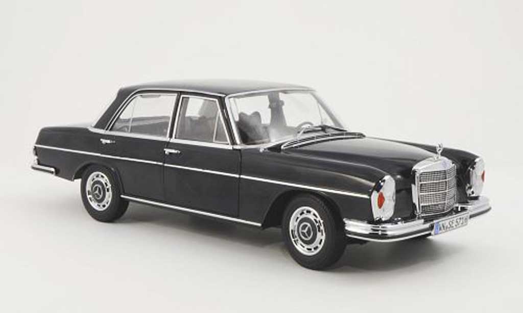 Mercedes 280 SE 1/18 Norev SE (W108) black diecast model cars