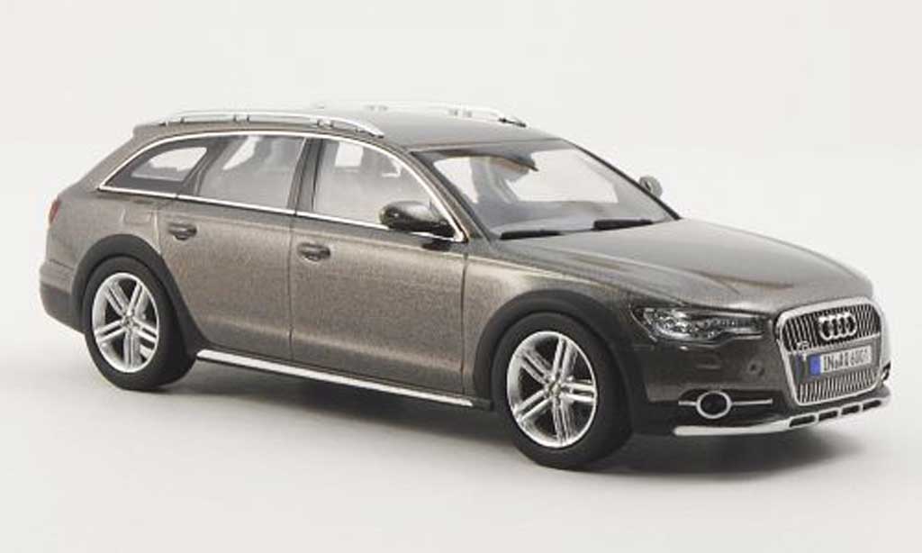 Audi A6 Allroad 1/43 Kyosho Allroad Quattro (C7) grey 2012 diecast model cars