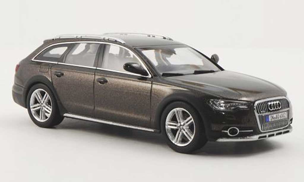 Audi A6 Allroad 1/43 Kyosho Allroad Quattro (C7) brown 2012 diecast model cars