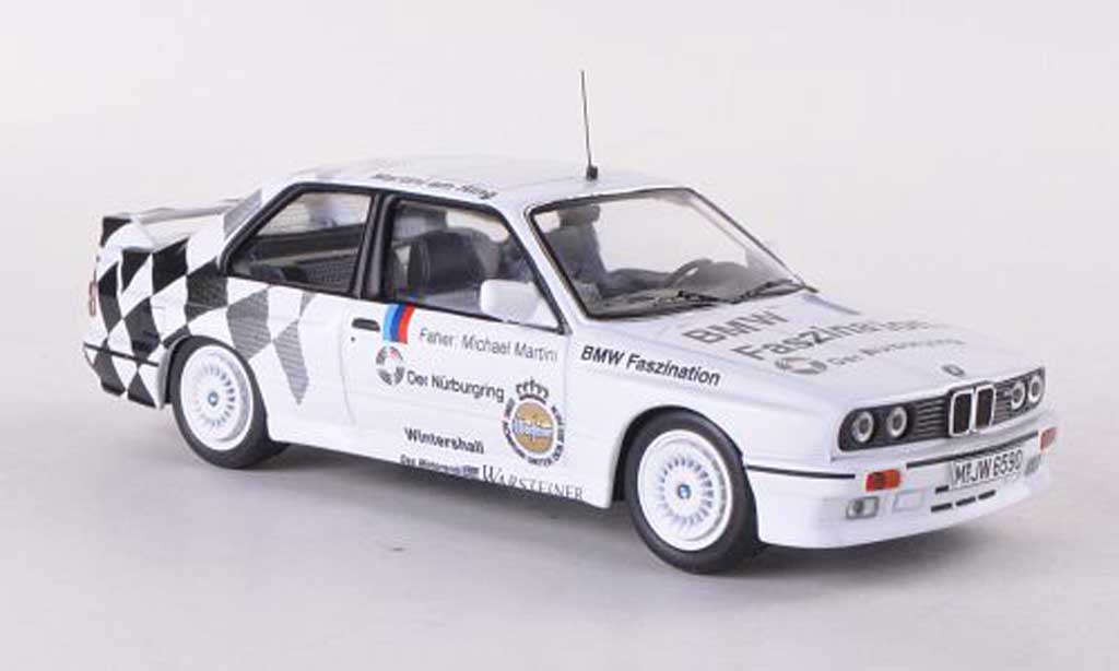 Bmw M3 E30 1/43 IXO E30 Nurburgring Taxi 1990 M.Martini diecast model cars