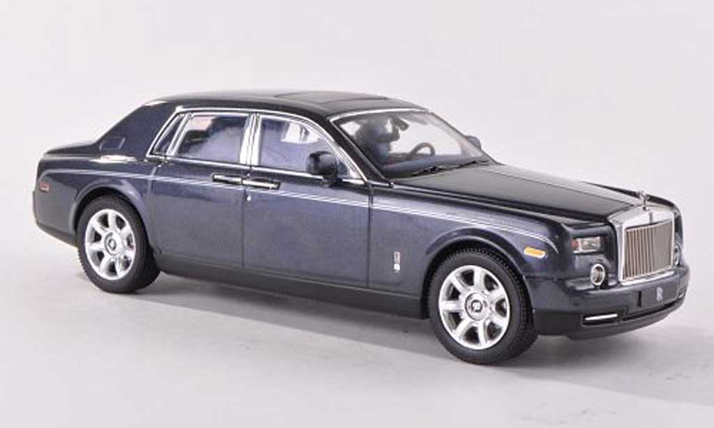 Rolls Royce Phantom 2009 1/43 IXO 2009 blue-grey LHD diecast model cars