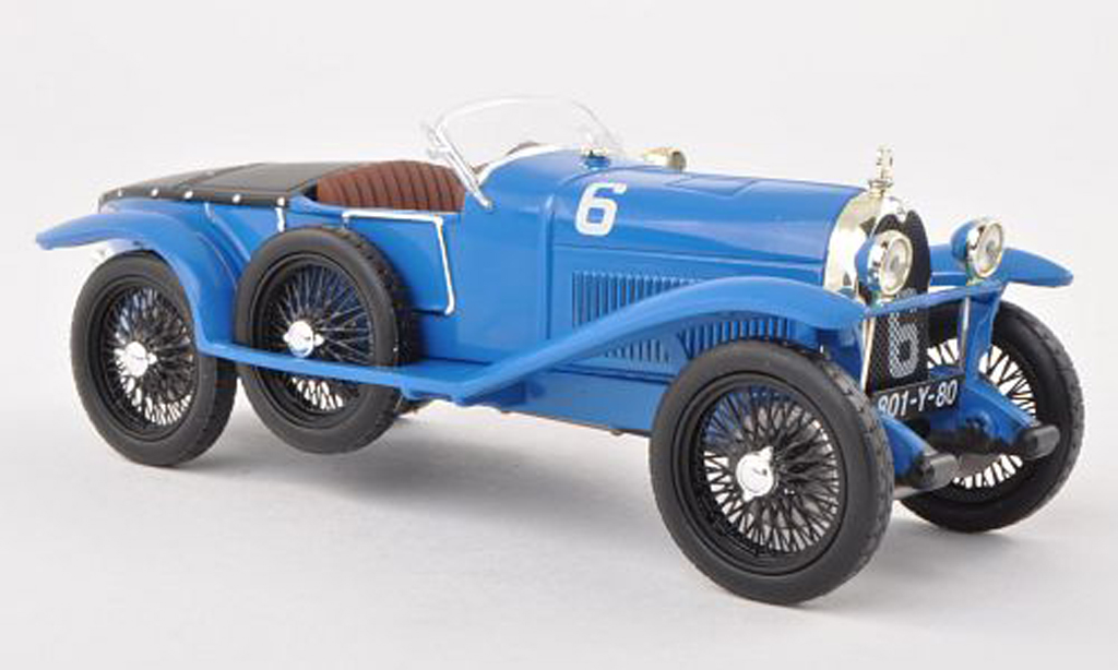 Lorraine Dietrich B3-6 1/43 IXO No.6 24h Le Mans 1925 R.Bloch/L.Saint Paul diecast model cars
