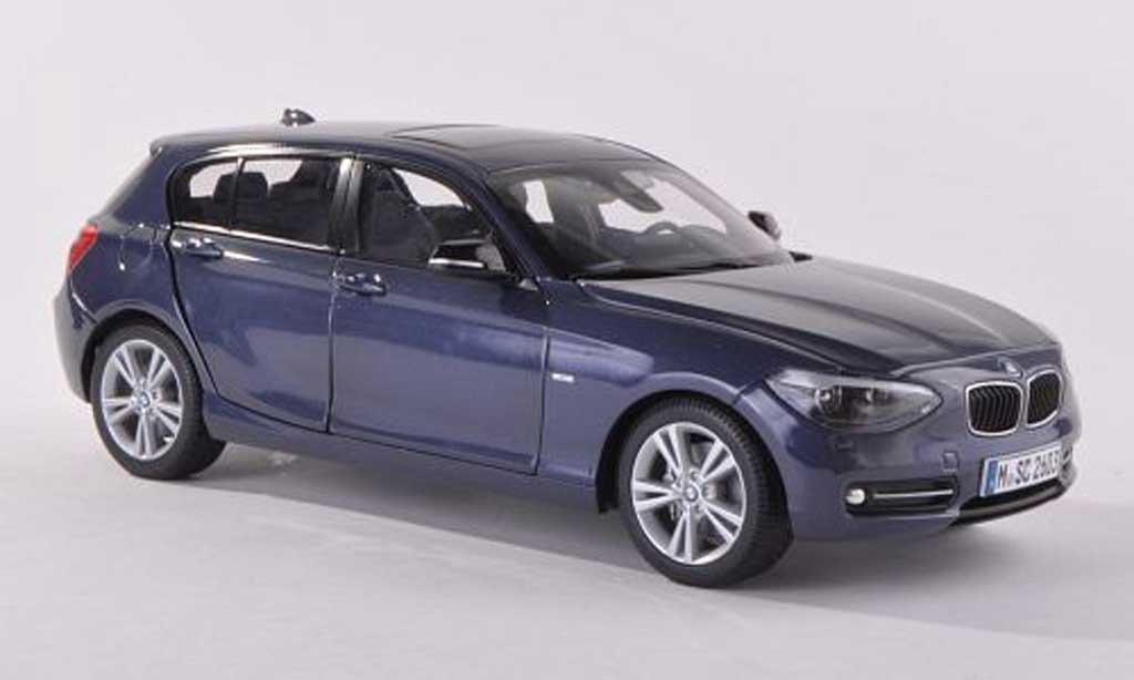 Bmw 116 F20 1/43 Paragon F20 i black-blue diecast model cars
