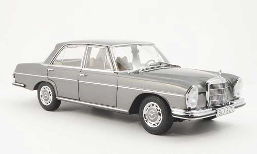 Mercedes 280 SE 1/18 Norev SE (W108) grey diecast model cars