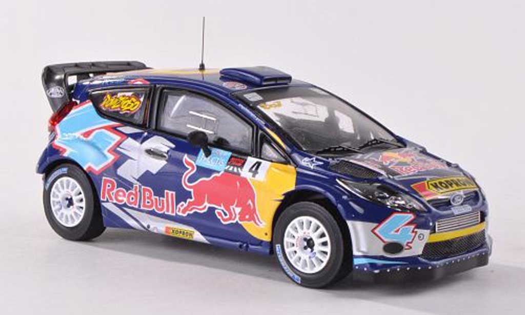Ford Fiesta WRC 1/43 IXO WRC No.4 Red Bull Bologna Motor Show 2011 A.Dovizioso diecast model cars