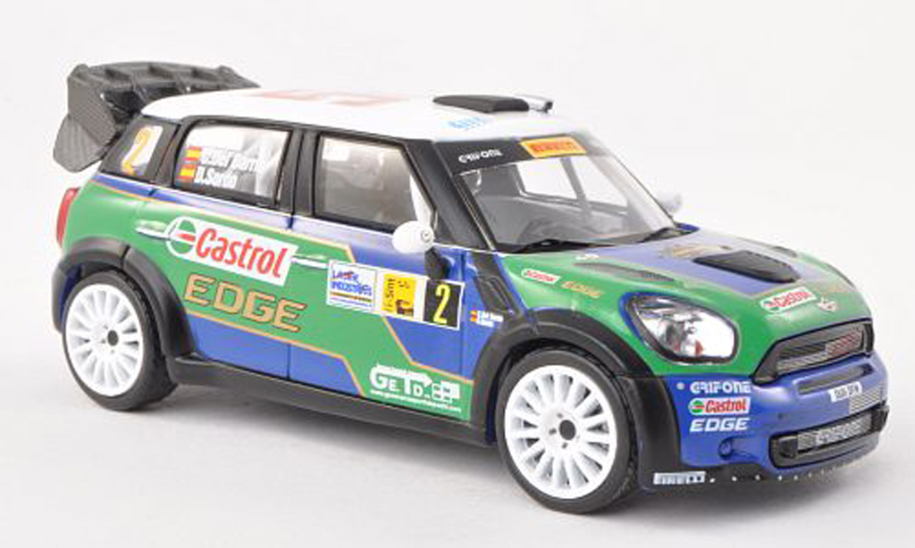 Mini Countryman JCW 1/43 IXO JCW No.2 Rally Monza 2011 D.Sordo/C.Del Barrio diecast model cars
