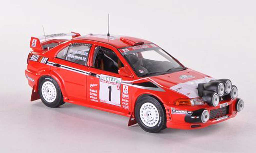 Mitsubishi Lancer Evolution VI 1/43 IXO Evolution VI No.1 Ralliart Tommy Rally Neuseeland 1999 T.Makinen/R.Mannisenmaki diecast model cars