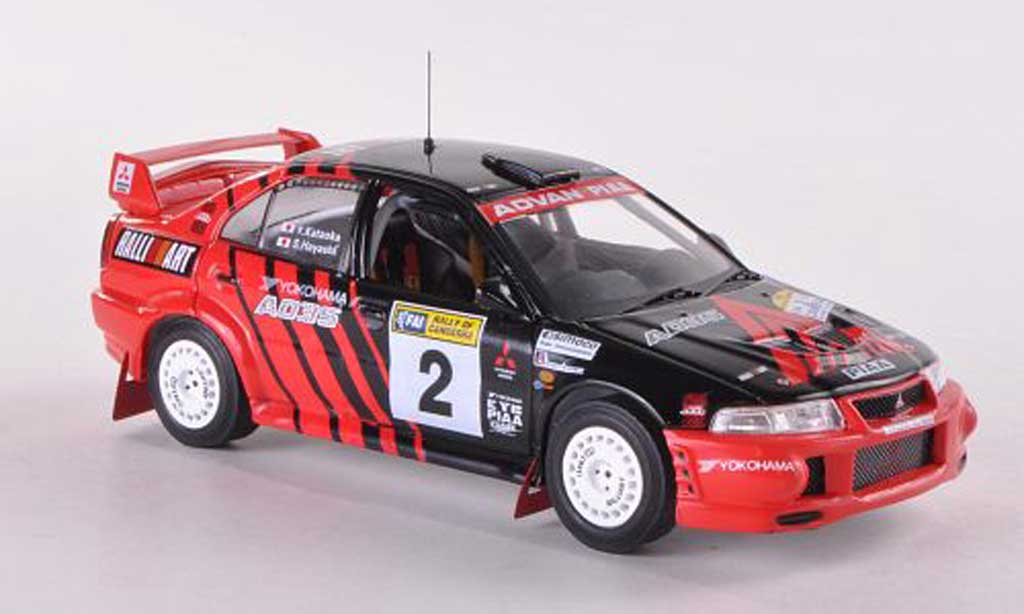 Mitsubishi Lancer Evolution VI 1/43 IXO Evolution VI No.2 Ralliart Yokohama Rally of Canberra 1999 Y.Kataoka/S. Hayashi diecast model cars