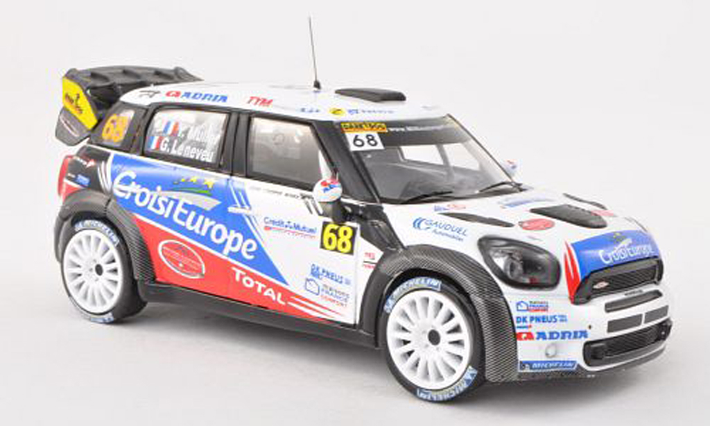 Mini Cooper WRC 1/43 IXO WRC John Works No.68 Rally France 2012 Y.Muller/G.Leneveu diecast model cars