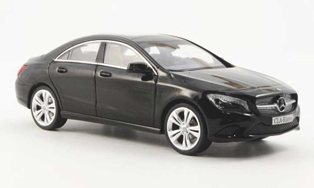 Mercedes CLA 1/43 Schuco (C117) black 2012 diecast model cars