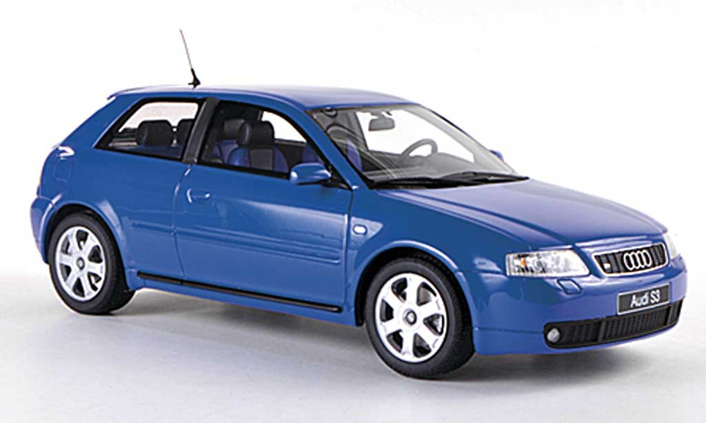 Audi S3 1/18 Ottomobile (MK2) blue diecast model cars