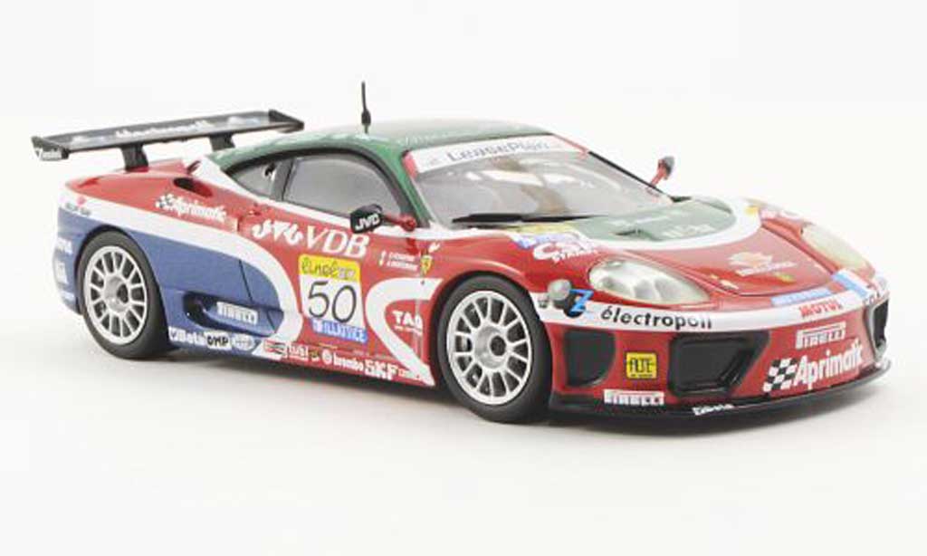 Ferrari 360 Modena 1/43 Ferrari Racing Collection GT Modena No.50 M8 Racing C.Pescatori / A.Montermini FIA GT Silverstone 2002 diecast model cars