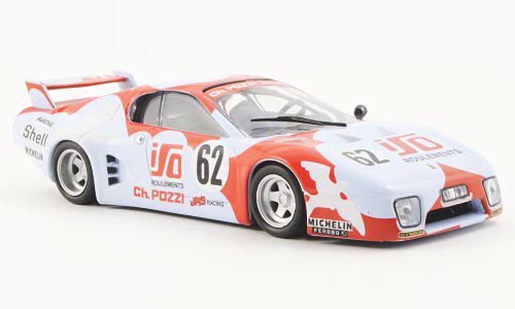 Ferrari 512 BB LM 1/43 Ferrari Racing Collection BB LM No.62 JMS Racing S.Dini / J.C.Andruet 24h Le Mans 1979 diecast model cars