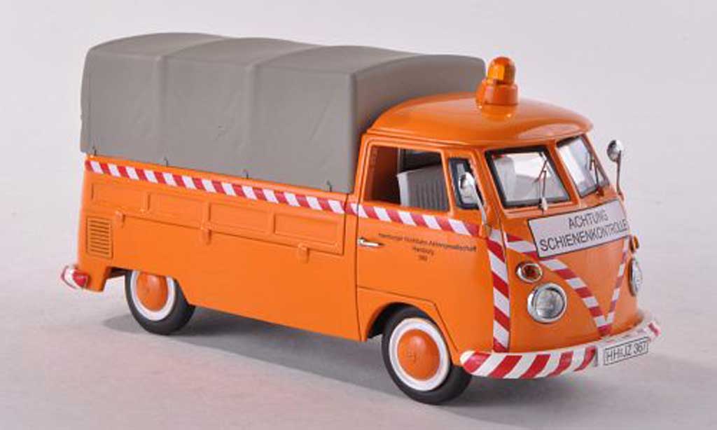 Volkswagen T1 1/43 Schuco Platform-Plane Schienenkontrolle diecast model cars